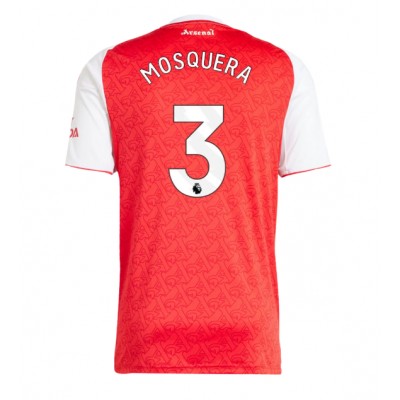 Fotballdrakt Herre Arsenal Cristhian Mosquera #3 Hjemmedrakt 2025-26 Kortermet Fotballdrakt Herre Arsenal Cristhian Mosquera #3 Hjemmedrakt 2025-26 Kortermet
